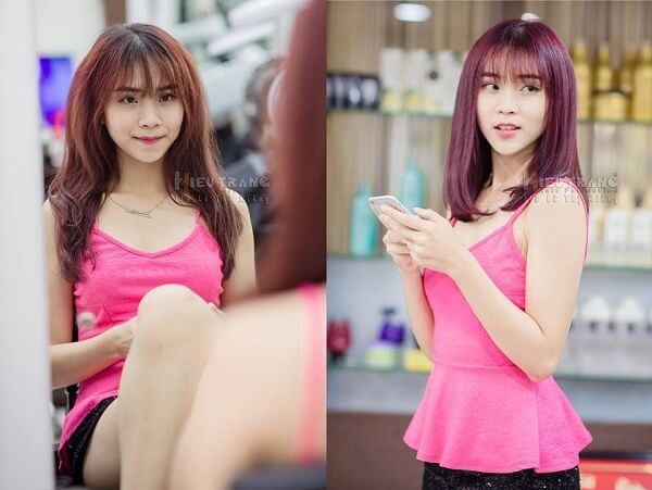 t&oacute;c lob thẳng