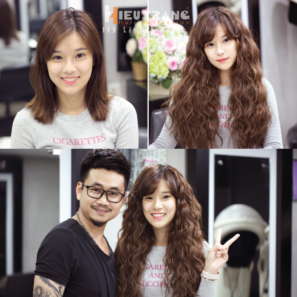 Tóc Nối Thật Bằng Sợi Fiberglass